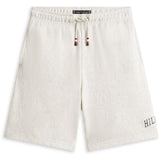 Tommy Hilfiger Light Grey Heather Hilfiger Varsity Wide Sweatshort
