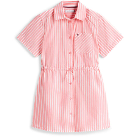 Tommy Hilfiger Tropical Blush Stripes Poplin Stripes Skjorta Klänning