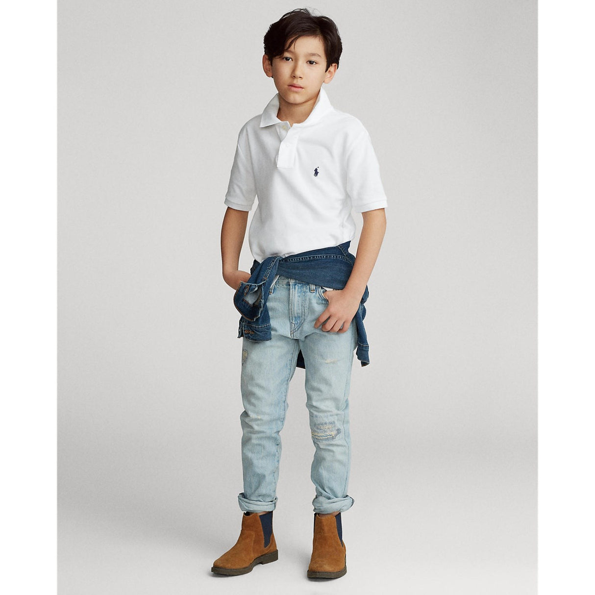 Polo Ralph Lauren White Pikétröja T-Shirt