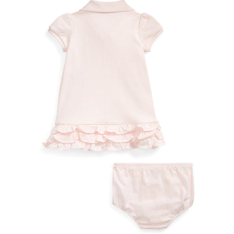 Ralph Lauren Baby Delicate Pink Day Klänning