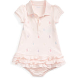 Ralph Lauren Baby Delicate Pink Day Klänning