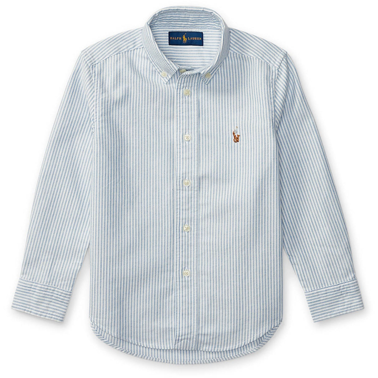 Polo Ralph Lauren Lt Blue Stripe Sport Skjorta
