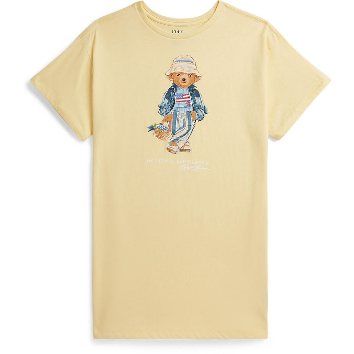 Polo Ralph Lauren T-Bird Yellow Day Klänning