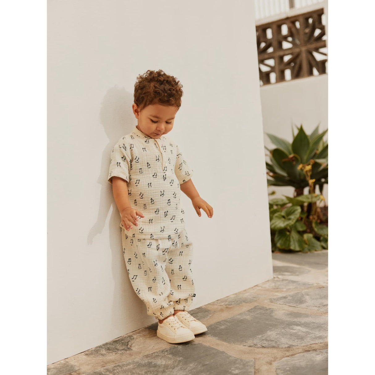 Molo Happy Notes Serene Byxor