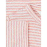 Serendipity Coral/Offwhite Baby Kort Dräkt Stripe
