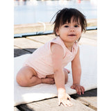 Serendipity Coral/Offwhite Baby Tank Stripe