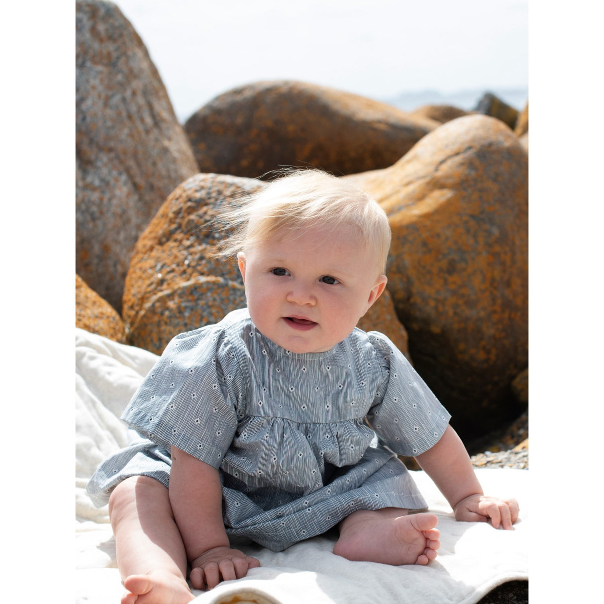 Serendipity Indigo Gem Baby Flair Klänning