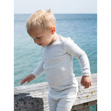 Serendipity Mist/Offwhite Slim Blus Stripe