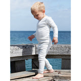 Serendipity Mist/Offwhite Slim Blus Stripe