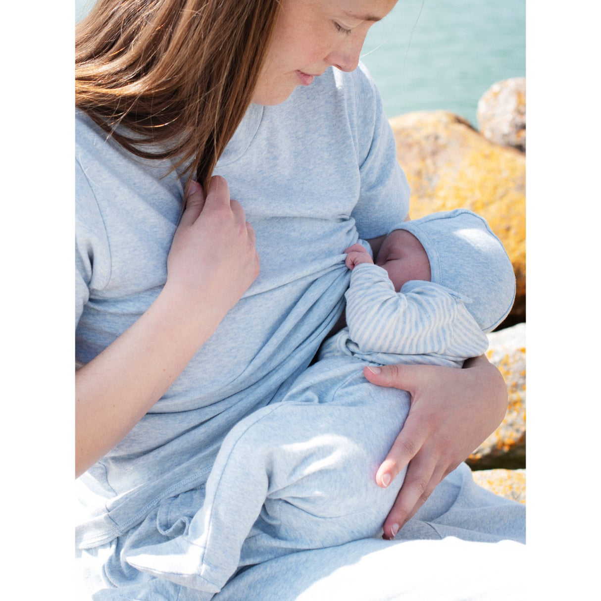 Serendipity Mist Newborn Byxor W. Feet