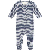 Serendipity Navy/Offwhite Newborn Stripe Dräkt