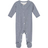 Serendipity Navy/Offwhite Newborn Stripe Dräkt