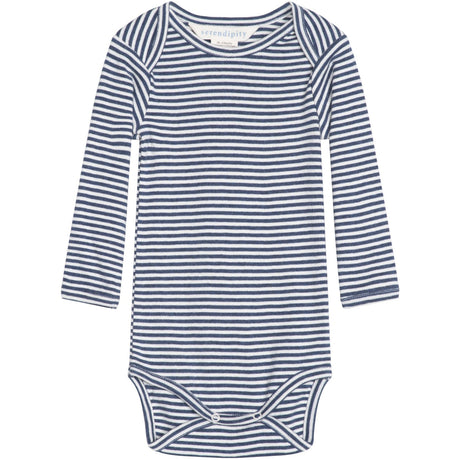 Serendipity Navy/Offwhite Baby Body Stripe