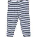 Serendipity Navy/Offwhite Baby Leggings Stripe