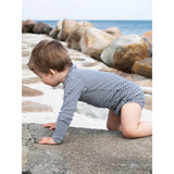 Serendipity Navy/Offwhite Baby Body Stripe