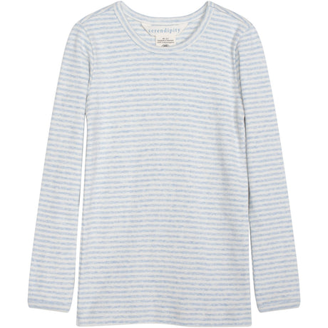 Serendipity Mist/Offwhite Slim Blus Stripe