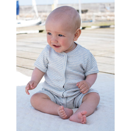 Serendipity Mist/Offwhite Baby Kort Dräkt Stripe