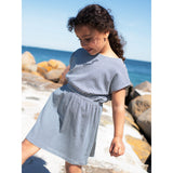 Serendipity Navy/Offwhite Strand Klänning Stripe