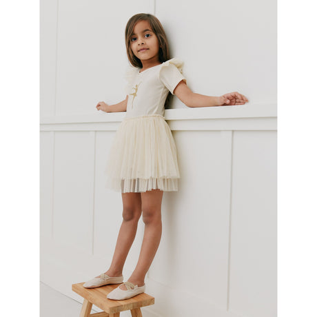 Sofie Schnoor X Luksusbaby Cream White Estelle Gymdräkt