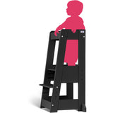 tiSsi® Black Laquer Felix Lärande Torn Massiv Bok