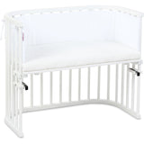 babybay® White Piqué Säng Bumper