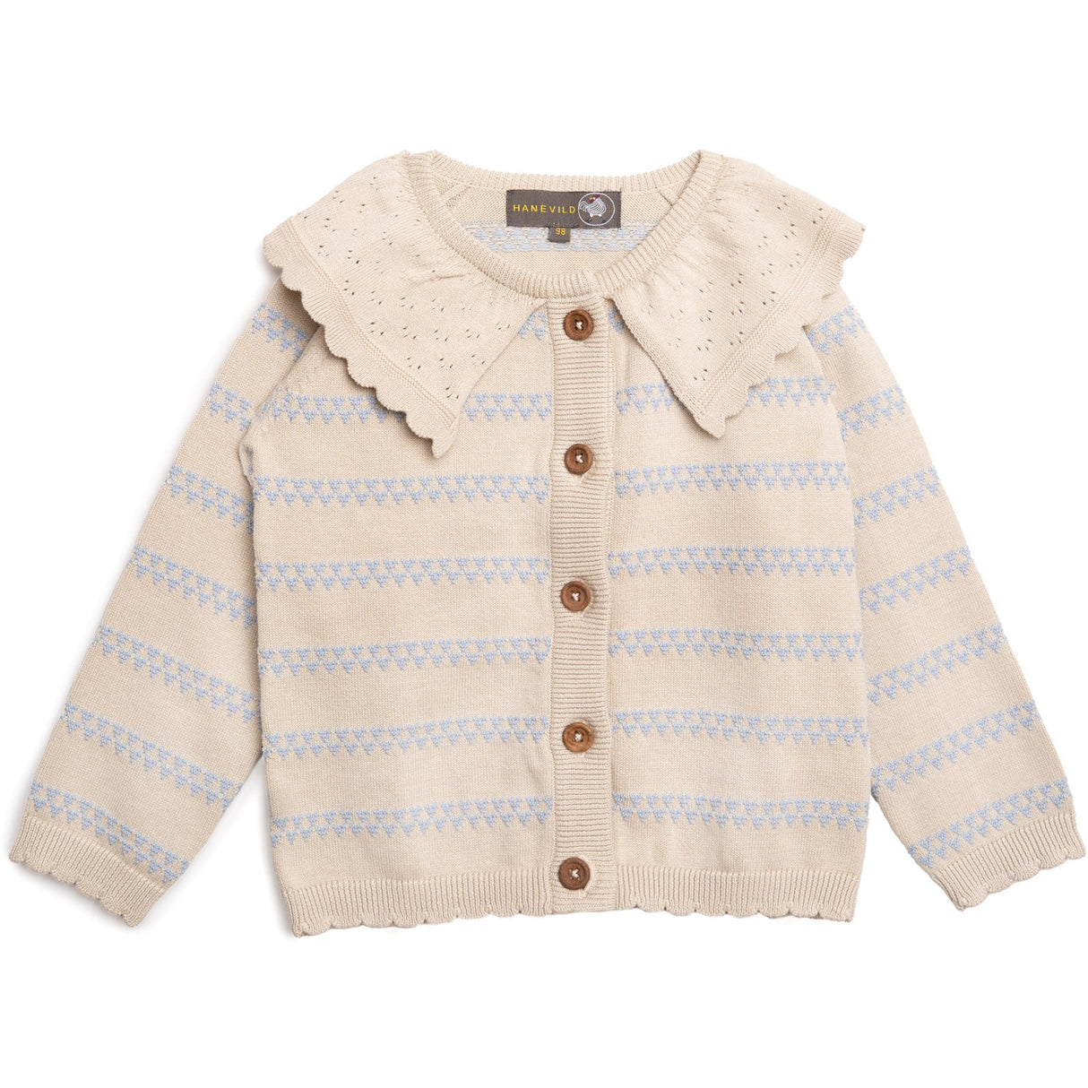 Hanevild Kentucky Blue Heart Cardigan