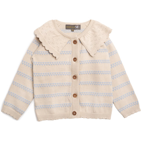 Hanevild Kentucky Blue Heart Cardigan