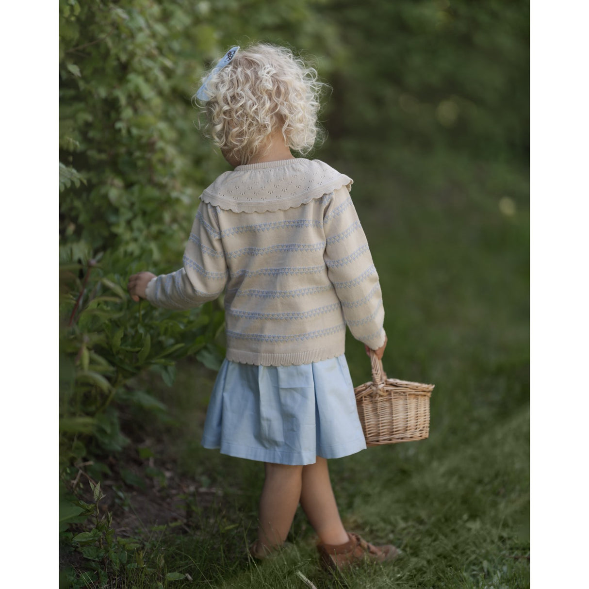 Hanevild Kentucky Blue Heart Cardigan