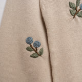 Hanevild Summer Sand Blueberry Cardigan