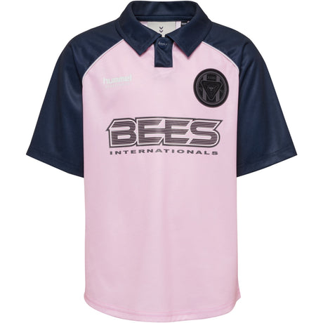 Hummel Roseate Spoonbill Jr Loose Tiger Soccer Jersey S/S