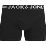 Jack & Jones Junior Black Sense Trunks 3-Pack Noos Jnr