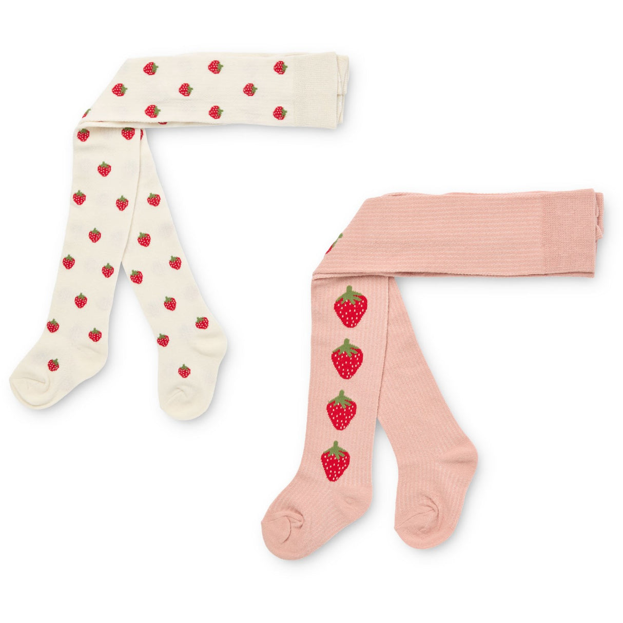 Flöss Pointelle Berry 2-pack Vera Strumpbyxar 2-pack