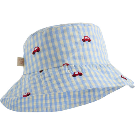 Flöss Blue Gingham Albert Hink Mössa