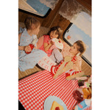 Flöss Berry/bow Gingham Dolly Rosett Klänning