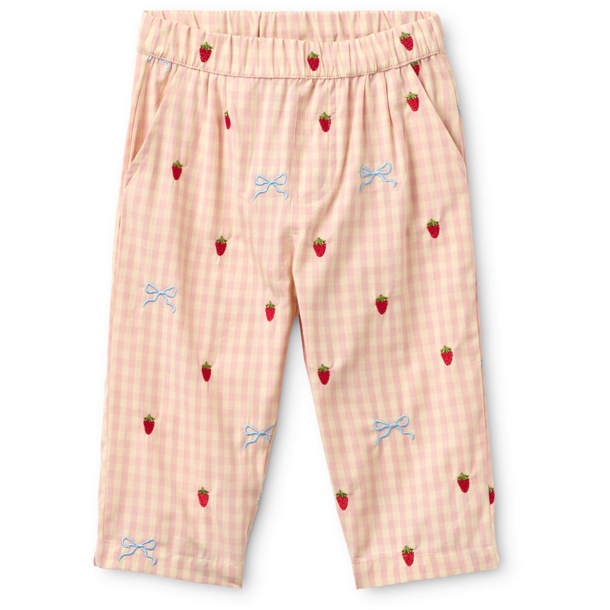 Flöss Berry/bow Gingham Dolly Rosett Byxor