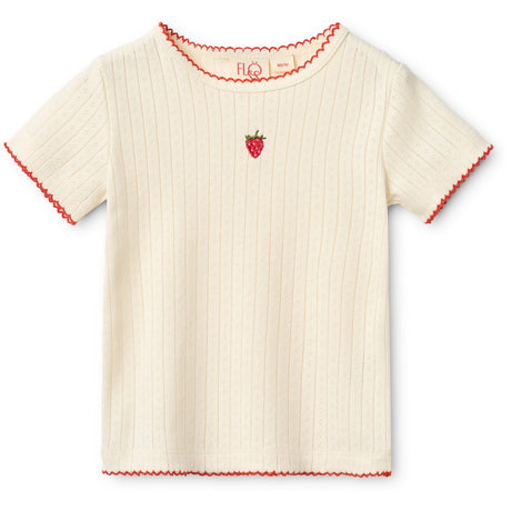 Flöss Gentle Cream Flora SS Pointelle Blus