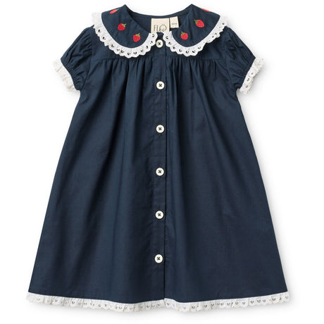 Flöss New Navy Aja Klänning