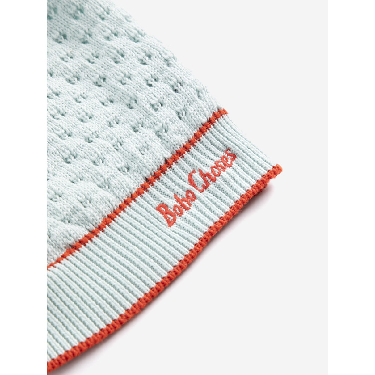 Bobo Choses Light Blue Bc Openwork Cardigan