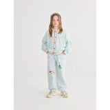Bobo Choses Light Blue Bc Openwork Cardigan