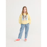 Bobo Choses Navy Blue New Hairline Woven Byxor