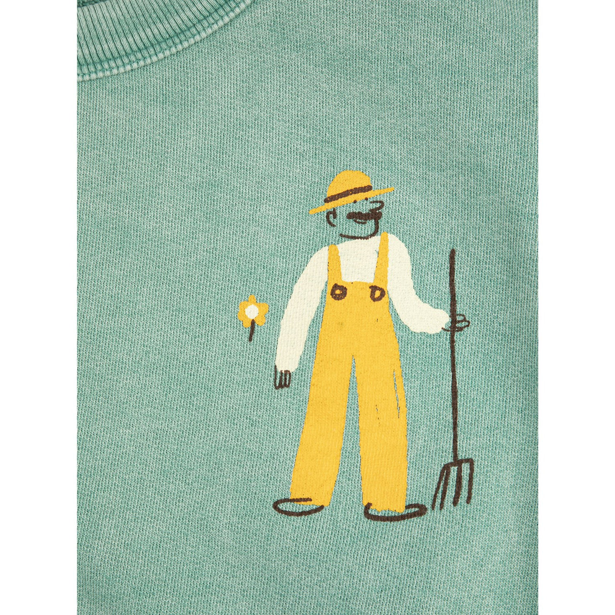 Bobo Choses Green Farm Adventure Sweatshirt