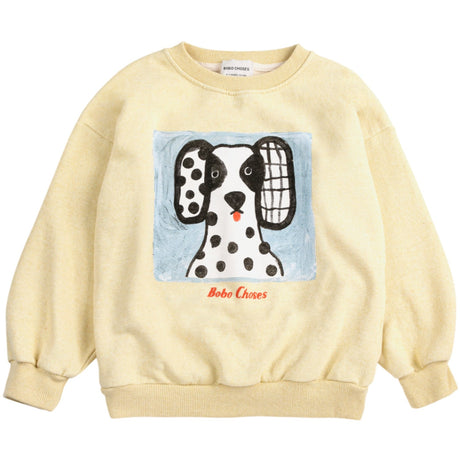 Bobo Choses Yellow Van Dog Sweatshirt