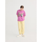 Bobo Choses Purple Spring Letters T-Shirt