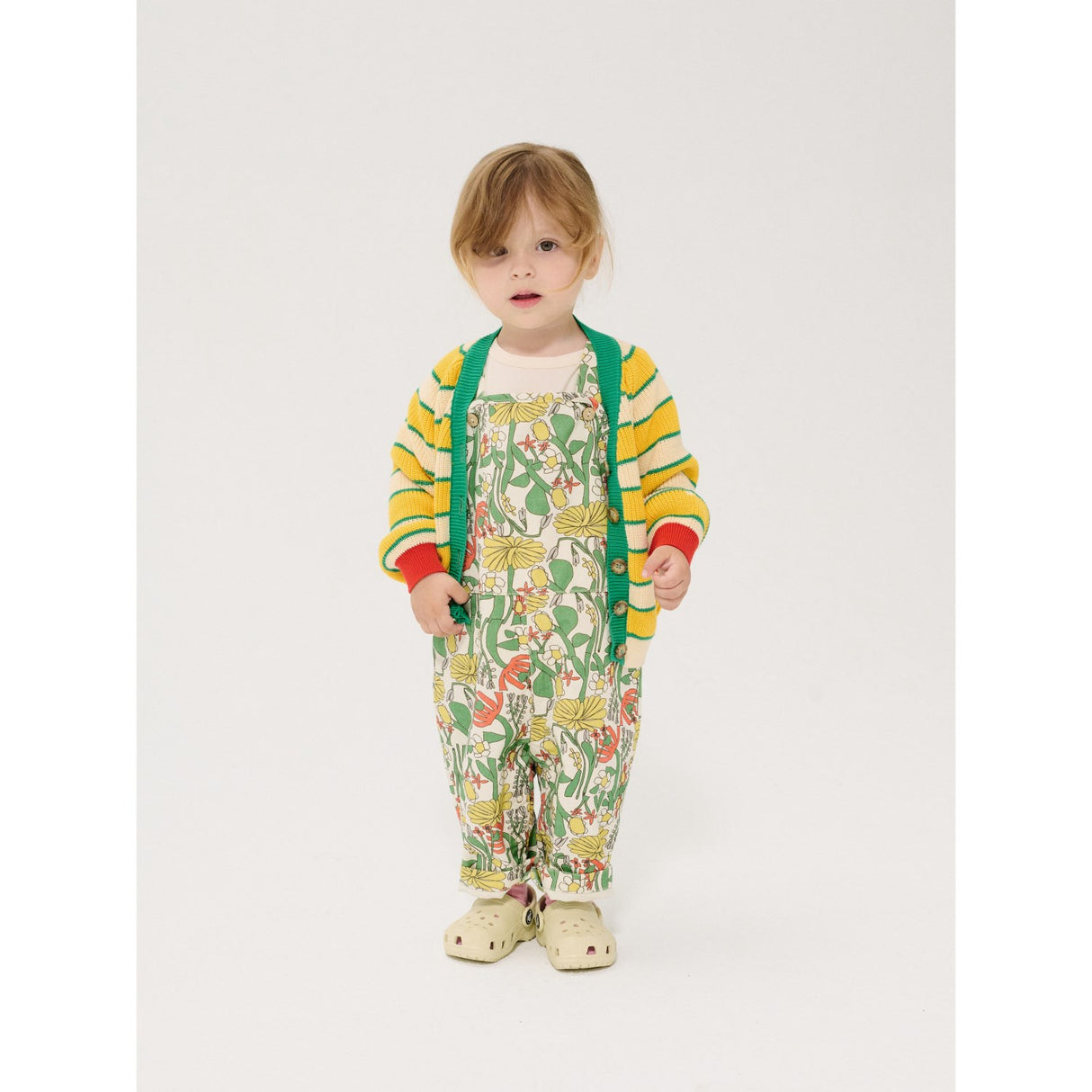 Bobo Choses Multicolor Färg Herbalist All Över Dungaree