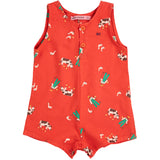 Bobo Choses Red Farm Adventure All Över Playsuit