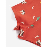 Bobo Choses Red Farm Adventure All Över Playsuit
