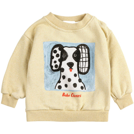 Bobo Choses Yellow Van Dog Sweartshirt