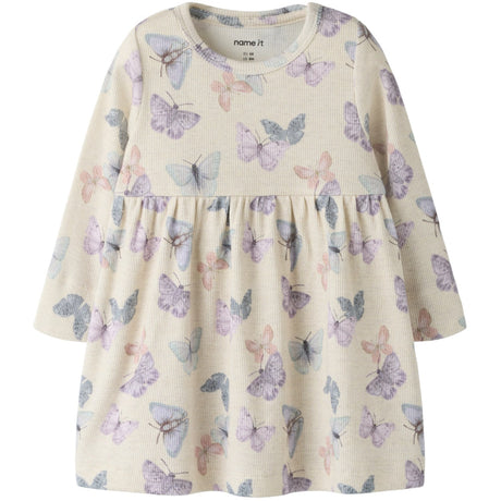 Name It Peyote Melange Nbffilua Ls Klänning