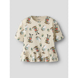 Name It Peyote Melange Nmfmara Pippi Ss Nreg Topp Sky