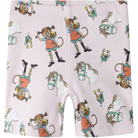 Name It Cradle Pink Nmfmara Pippi Shorts Leggings Sky